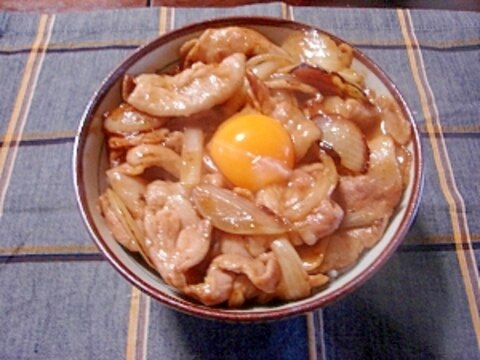 すぐできるスタミナ丼